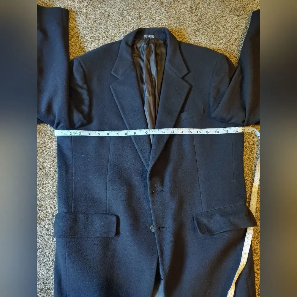 Christian Brooks Cashmere 2 Button Blazer